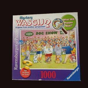 Ravensburger Mystery WASGIJ Dog Show Jigsaw Puzzle, 1000 Pieces
